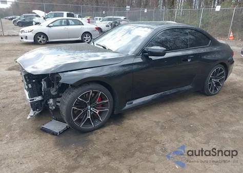 2024 BMW M2 from USA, damaged, VIN 3MF13DM08R8E30274